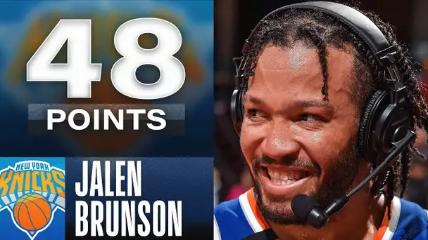 Jalen Brunson Drops CAREER-HIGH 48 POINTS In Knicks W! | March 31, 2023