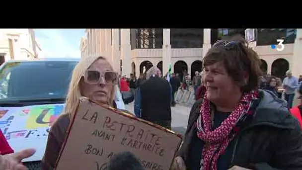 Grève contre la réforme des retraites : manifestations, blocages et mobilisation à Montpellier