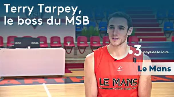 Portrait de Terry Tarpey, Capitaine du Le Mans Sarthe Basket