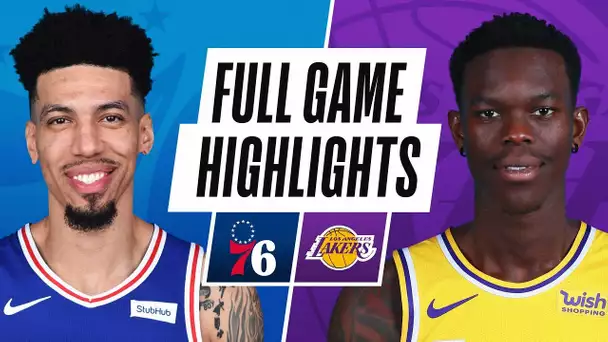76ERS at LAKERS | FULL GAME HIGHLIGHTS | March 25, 2021
