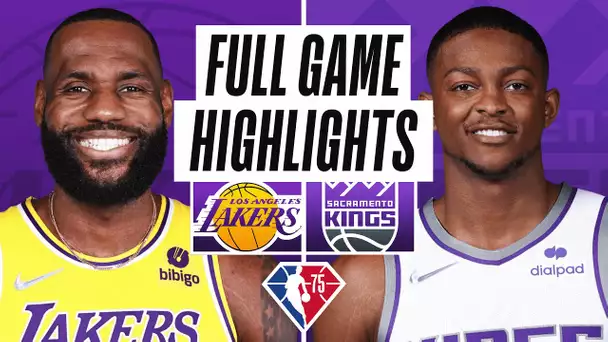 LAKERS at KINGS | FULL GAME HIGHLIGHTS | January 12, 2022