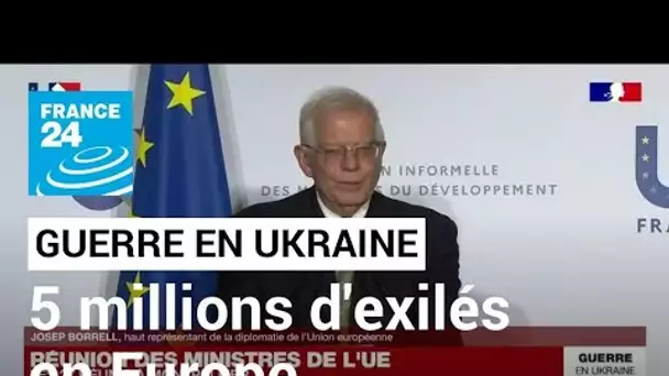 Josep Borrell : "l'UE doit se préparer à accueillir 5 millions d'exilés" • FRANCE 24