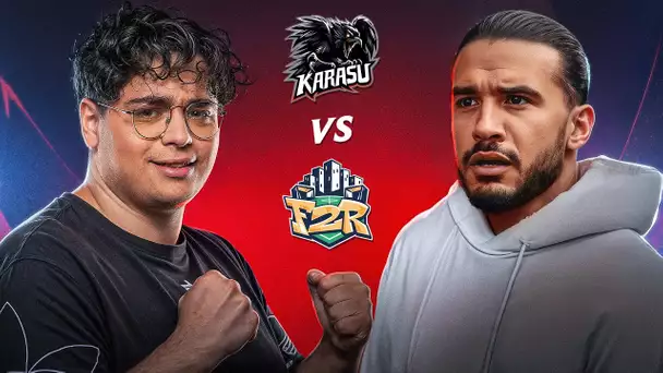 LA PREMIÈRE GAME DE MON ÉQUIPE À LA KING'S LEAGUE | KARASU VS F2R