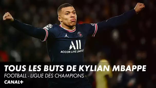 Tous les buts marqués par Kylian Mbappé avec le PSG en Ligue des Champions !
