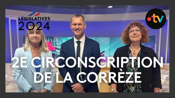 #LÉGISLATIVES2024 Débat du 1er tour de la 2ᵉ circonscription de Corrèze