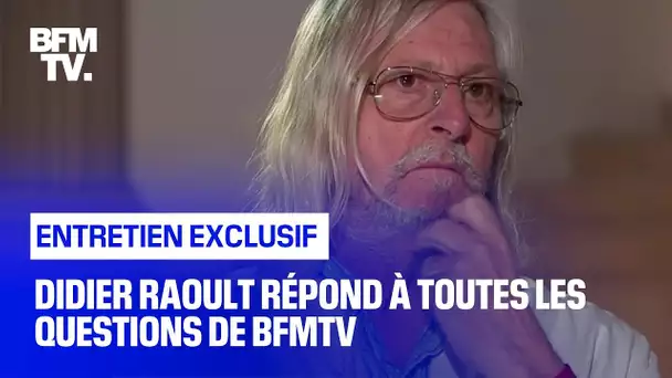 Didier Raoult répond aux questions de Ruth Elkrief et Margaux de Frouville