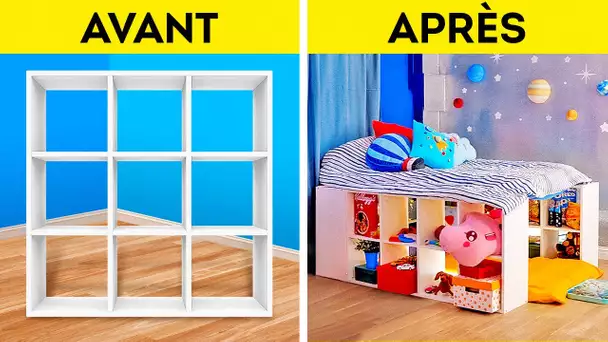 INCROYABLE RÉNOVATION D'UNE CHAMBRE D'ENFANT || Idées de transformation de génie