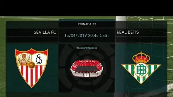 Calentamiento Sevilla Fc vs Real Betis