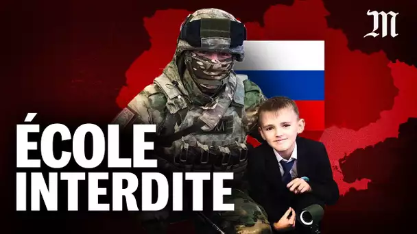 Sous occupation russe, des élèves ukrainiens suivent les cours en cachette