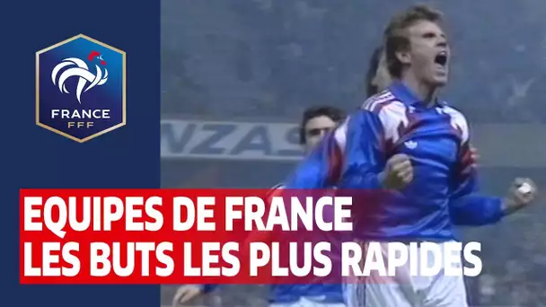 Les buts les plus rapides de l'histoire des Equipes de France I FFF 2020