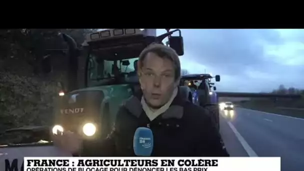 Les agriculteurs en colère veulent bloquer Paris
