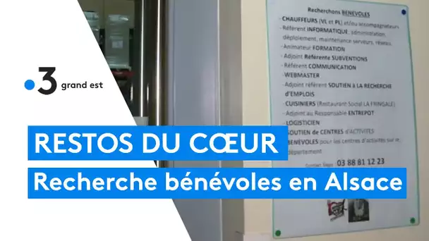 Les Restos du Cœur cherchent des bénévoles en Alsace