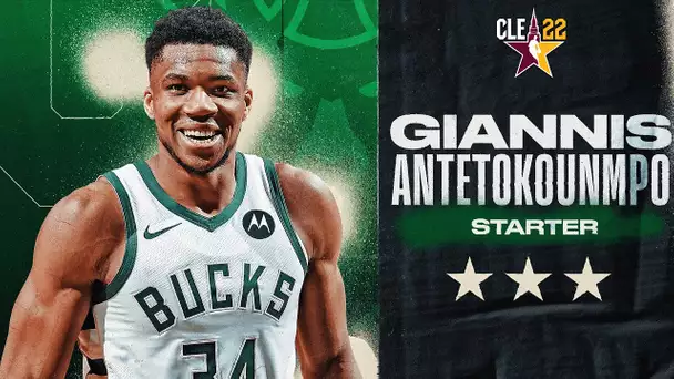 Giannis Antetokounmpo 2022 All-Star Starter | 2021-22 NBA Season
