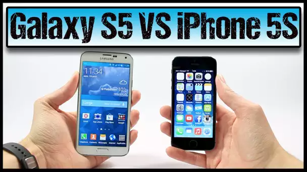 iPhone 5S VS Galaxy S5 - (Design, Geekbench, Rapidité, Appareil photo, etc) Comparatif Français