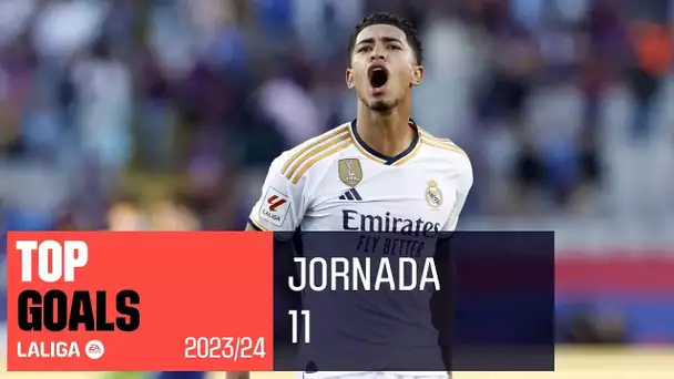 LALIGA TOP 5 Goles Jornada 11 LALIGA EA Sports 2023/2024