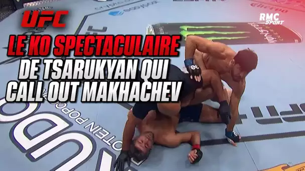Résumé UFC : Le KO spectaculaire de Tsarukyan, qui lance un message à Makhachev