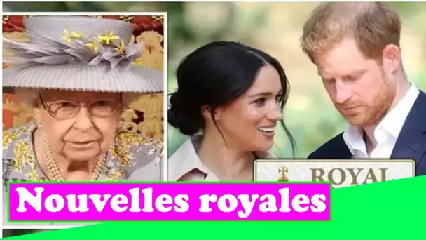 Emmenez les! La reine a dit d'arracher les titres de Harry et Meghan après les att@ques