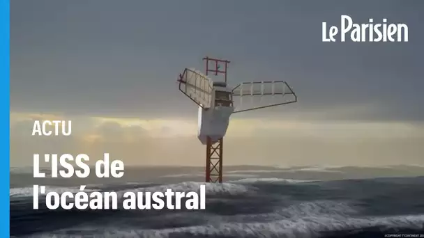 Le Polar Pod, navire vertical futuriste de 100 m de haut, va faire le tour de l’Antarctique
