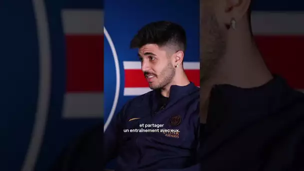 « Avant je les voyais à la télé » 👀 #beraldo #psg