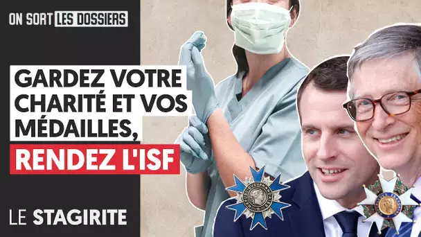 GARDEZ VOTRE CHARITÉ ET VOS MÉDAILLES, RENDEZ L'ISF