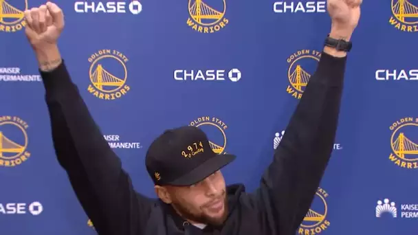 Steph: "I'm the GOAT Shooter" 😲