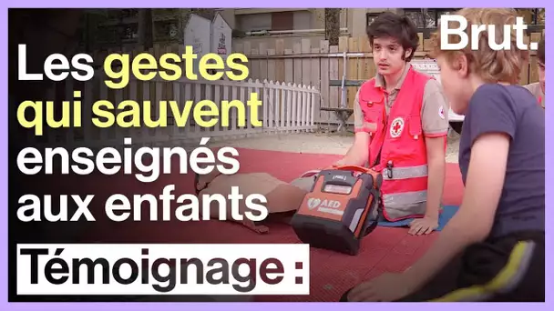 Les gestes qui sauvent enseignés aux enfants