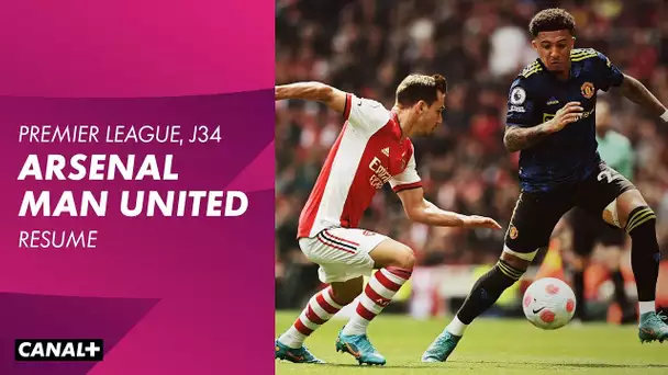 Résumé : Arsenal / Manchester United - Premier League J34