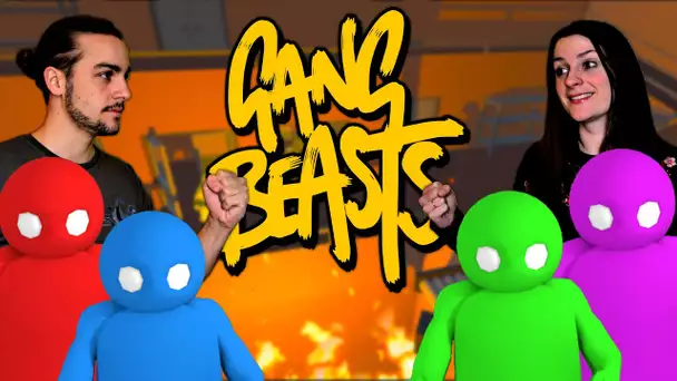 BAGARRE entre Guillaume & Kim Episode 2 | Gang Beasts Gameplay FR