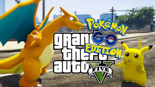 POKEMON GO SUR GTA 5 ! (La vraie application !)