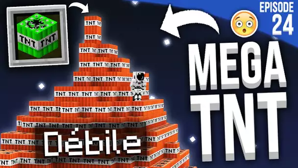 JE REMPLIS UNE MONTAGNE DE TNT ET... (mauvaise idée) | Minecraft Moddé S5 | Episode 24