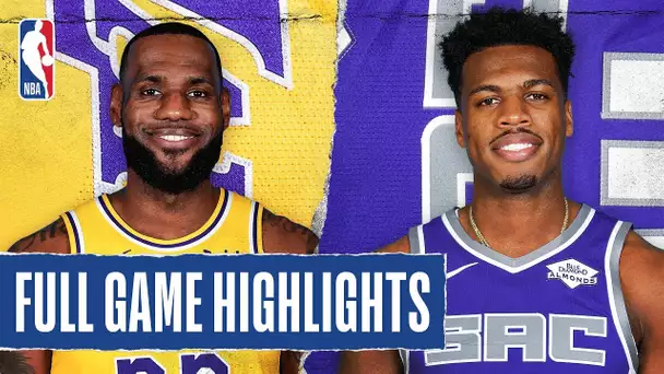 LAKERS at KINGS | FULL GAME HIGHLIGHTS | February 1, 2020
