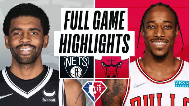 NETS at BULLS | FULL GAME HIGHLIGHTS | January 12, 2022