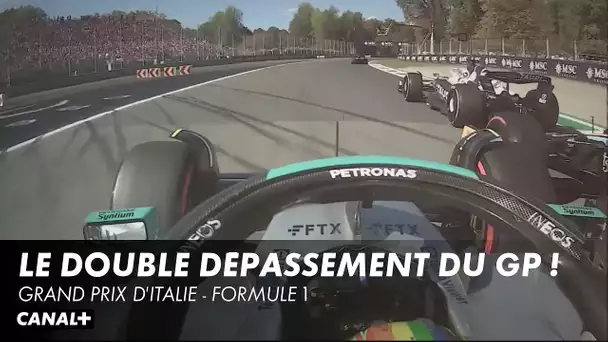 Le double dépassement d'Hamilton sous tous les angles - Grand Prix d'Italie - F1