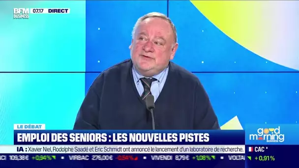 Nicolas Doze face à Jean-Marc Daniel : Emploi des seniors, les nouvelles pistes