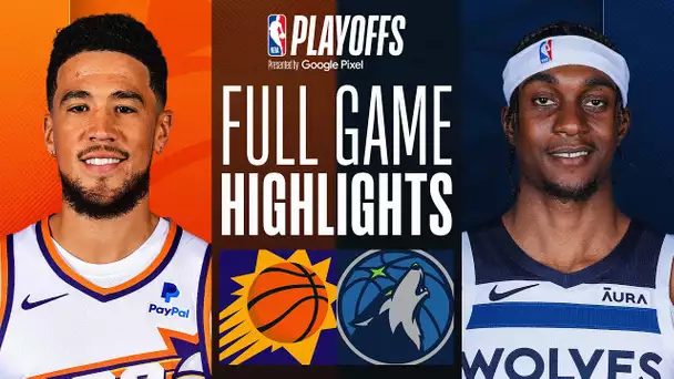 #6 SUNS at #3 TIMBERWOLVES | FULL GAME 2 HIGHLIGHTS | April 23, 2024