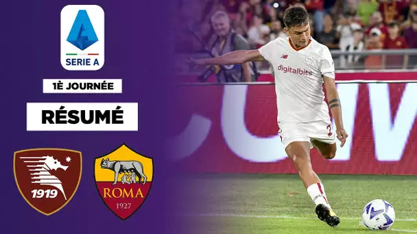 Résumé : Courte victoire pour la Roma à Salerne