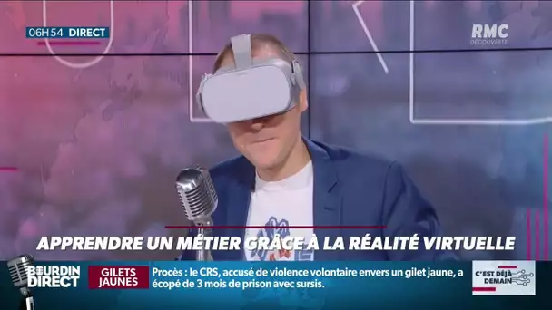 Apprendre un métier grâce à la réalité virtuelle