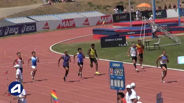 Angers 2019 : Finale 200 m Cadets (Sasha Zhoya en 20&#039;&#039;81)