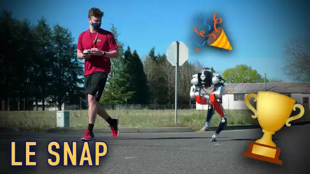 Le Snap #44 : un robot bat un record de course !