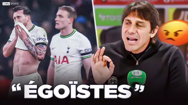 😯 Antonio Conte S'EN PREND a ses JOUEURS et VANNE Tottenham et son PRÉSIDENT !