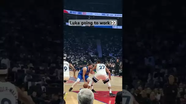 Luka Doncic making it look EASY! 🔥 #NBAinAbuDhabi | #Shorts