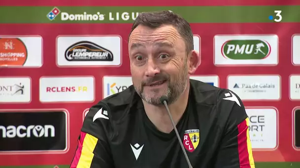 "L'idée c'est de gagner tous les matchs", reconnaît Franck Haise, le nouvel entraîneur du RC Lens