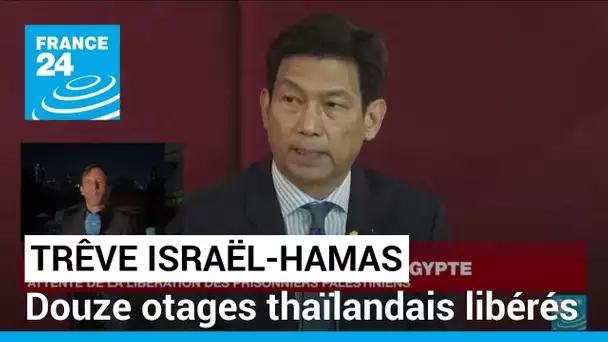 Douze otages thaïlandais libérés par le Hamas, annonce le Premier ministre de Thaïlande