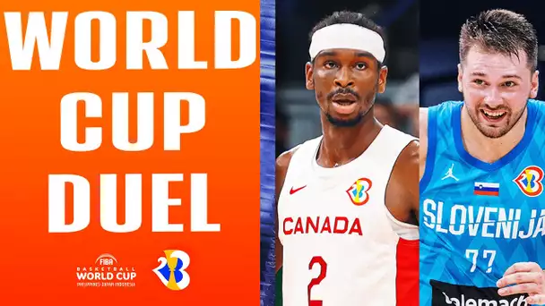 ELITE DUEL 🔥 Shai Gilgeous-Alexander (31 PTS & 10 REB) vs Luka Dončić (26 PTS & 5 AST) | #FIBAWC