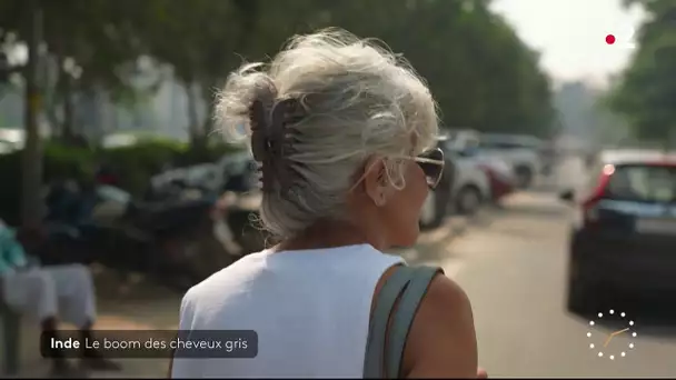 Inde : Le boom des cheveux gris