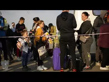 Une centaine de civils évacués de Marioupol sont arrivés mardi à Zaporijia