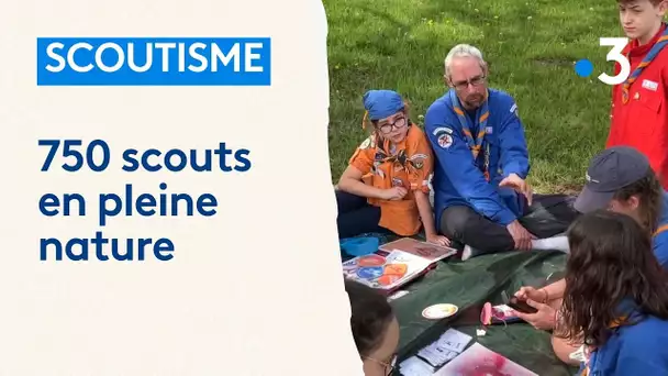 Un rassemblement écoresponsable de 750 scouts