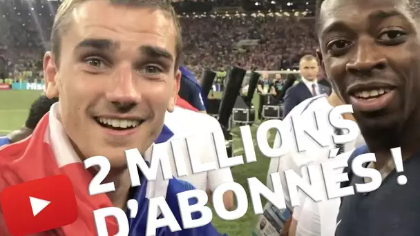 Vous êtes désormais 2 millions d'abonnés, merci ! I FFF 2022