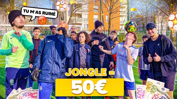 1 JONGLE = 50 EUROS POUR YOUNES ! 💶 ( IL EST RICHE 😭)