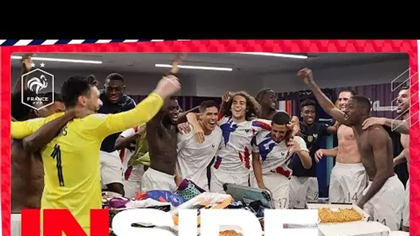 La joie après France-Danemark, Equipe de France I FFF 2022